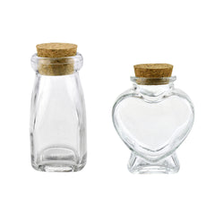 Mini Corked Jars Favor Bottle Keepsake Souvenir