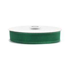 Christmas Velvet Wired Edge Ribbon, 10-yard