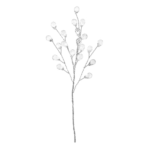 Acrylic Beads Mini Floral Pick, 8-1/2-inch