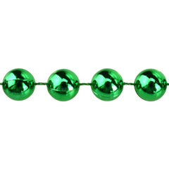 Plastic MOT Pearls Garland Ribbon, 10mm, 6 Yards