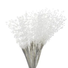 Pearl Beads Spray, 8-Inch, 12-Count