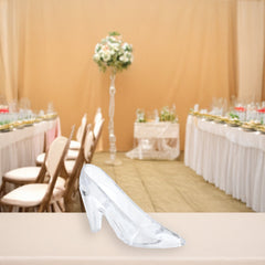 Acrylic High Heel Slipper Wedding Decor Favors, 12-count