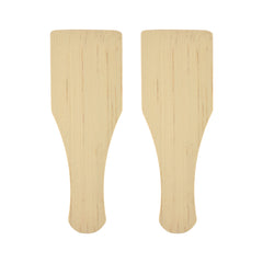 Wooden Craft Flat Spatula, 5-inch, 2-count