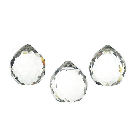 Crystal Ball Drops, 1-3/4-Inch, 10-Count