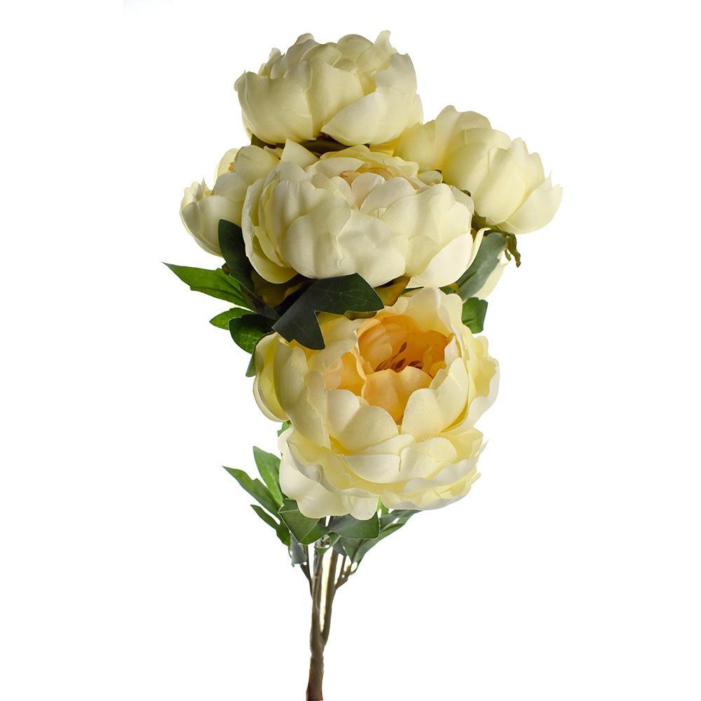 Artificial Peony Bush, 20-Inch