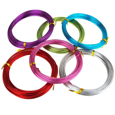 Aluminum Wire Craft Metal, 15 Gauge, 1.5mm, 10 Yards