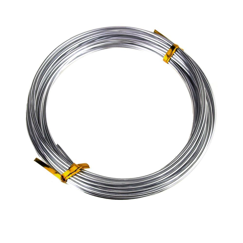 Aluminum Wire Craft Metal, 15 Gauge, 1.5mm, 10 Yards