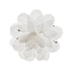 Artificial Silk Flat Carnations, 3-Inch, 12-Piece