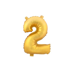 Aluminum Foil Number Balloon, 34-inch