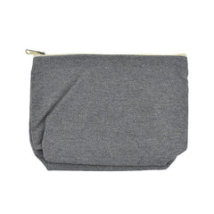 Canvas Zipper Pouch, 10-Inch