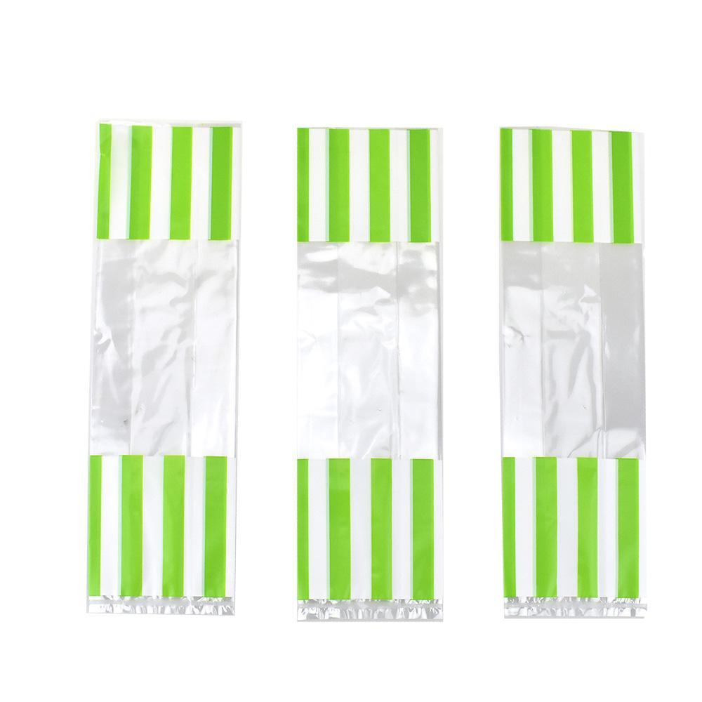 Striped Slim Party Favor Bags, 10-3/4-Inch, 12-Count