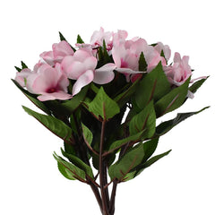 Artificial New Guinea Impatiens Spray, 13-1/2-Inch