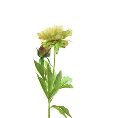 Artificial Peony Flower Spray, 28-Inch