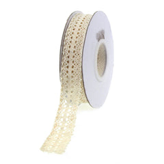 Crochet Trim Ribbon, 1-Inch, 10 Yards
