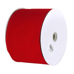 Christmas Velvet Wired Edge Ribbons