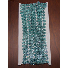 Daisy Flower Rhinestone Trim Strand, 9mm, 10 Yards