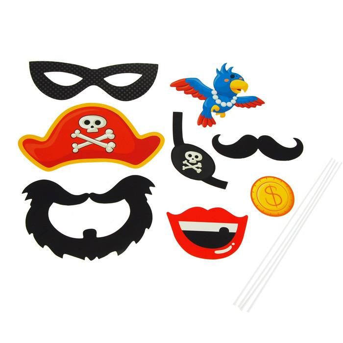 DIY Kid Photo Booth Props, 8-piece