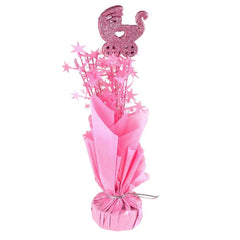 Balloon Weight Baby Shower Centerpiece, 11-1/2-inch, Baby Stroller