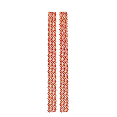 Rhinestone Flowers Sticker Strips, 11-3/4-Inch, 2-Count