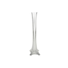 Tall Eiffel Tower Glass Vase Centerpiece, 16-inch