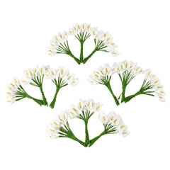 Artificial Calla Lily Stems, 4-inch, 12-count