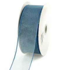 Sheer Chiffon Ribbon Wired Edge, 1-1/2-inch, 10-yard