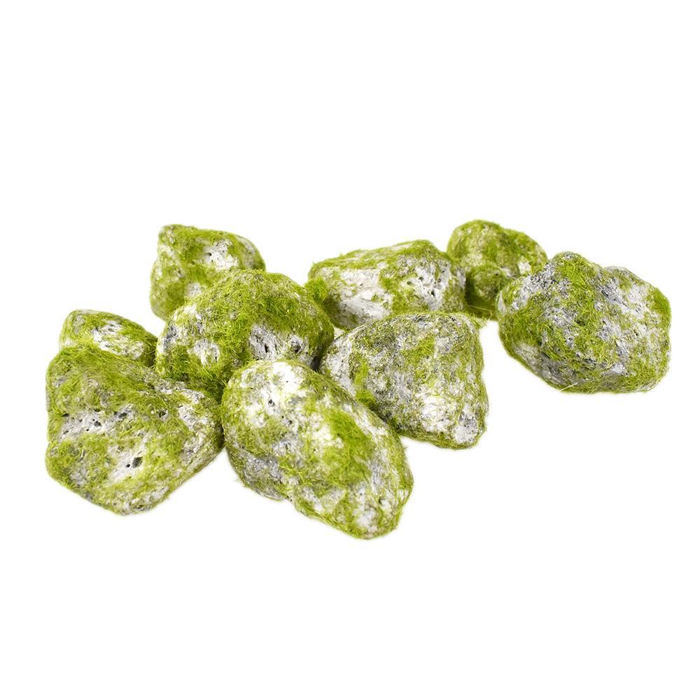 Artificial Mossy Stones, 13/20-Pound