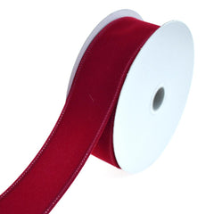 Christmas Velvet Wired Edge Ribbons, 10-yard