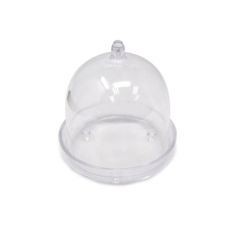 Clear Acrylic Mini Dome Cake Stand, 2-1/4-Inch, 12 Piece