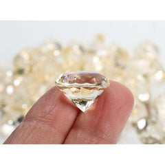 Acrylic Crystal Diamond Table Confetti, 3/4-Inch, 10-Ounce, 150-Count