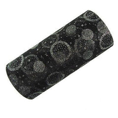 Mixed Glitter Circles Tulle Spool, 6-inch, 25-yard