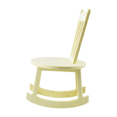 Wooden DIY Craft Model Rocking Chair, 5-1/4-Inch
