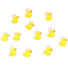 Mini Duck Wooden Party Favors, 1-1/2-Inch, 12-Count