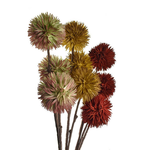 Artificial Allium Blossoms, 35-1/2-Inch