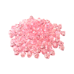 Acrylic Hanging Crystals Decoration, 1-Inch, 100-Count