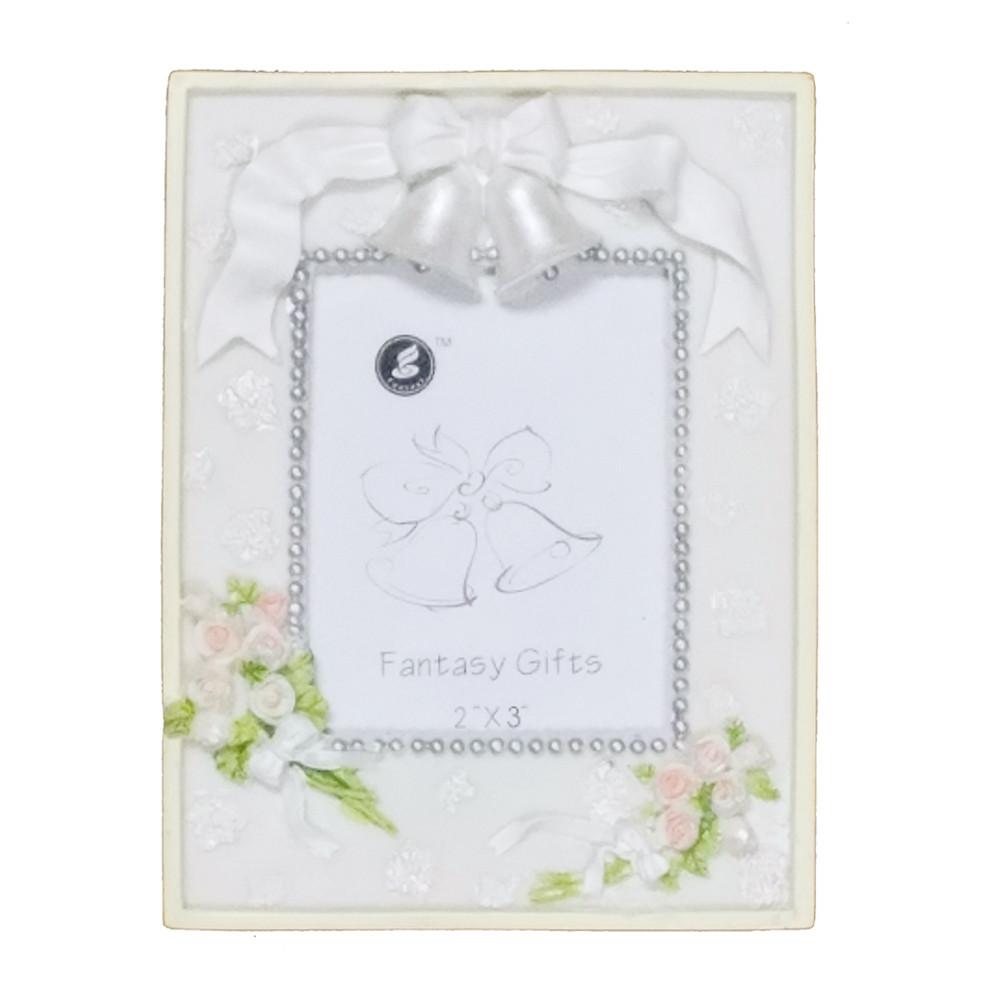 Wedding Bridal Shower Keepsake Frame, 4-3/4-Inch, Bride Bouquets