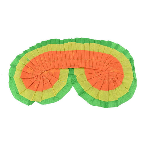 Family Fun Tissue Piñata Blindfold, Multicolor, 7-1/2-Inch