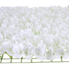 Artificial Silk Hydrangea Flower Mat, 24-inch