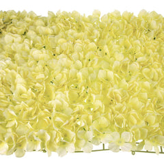 Artificial Silk Hydrangea Flower Mat, 24-inch