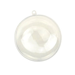 Fillable Round Clear Ball Ornaments