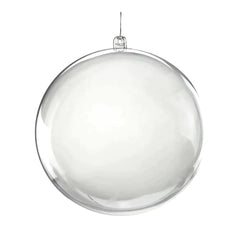 Fillable Round Clear Ball Ornaments