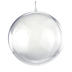 Fillable Round Clear Ball Ornaments