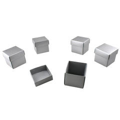 Cube Paper Gift Box with Lid, 2-Inch, 24-Count