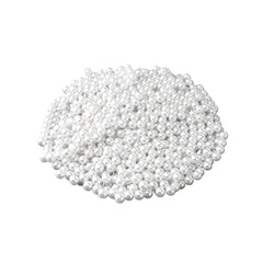 Acrylic Decorative Pearls Vase Filler, 3/8-Inch, 800-Count - White