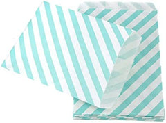 Candy Stripe Paper Treat Bags, 7-inch 25-Piece