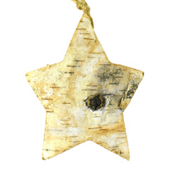 Unfinished Wood Star Christmas Ornament, 3-1/2-Inch