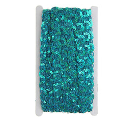 Metallic Sequin Waved Trim, 18mm, 15-Yards