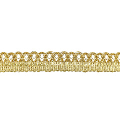 Metallic Craft Fabric Trimming, 3/4-Inch, 15-Yard
