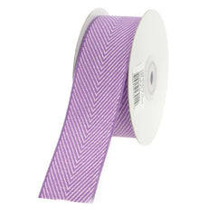 Chevron Herringbone Cotton Ribbon, 1-1/2-Inch, 10 Yards