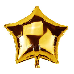 Star Shape Metallic Foil Balloon, 20-Inch